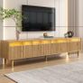 Premium 178cm TV Cabinet  Wood Effect Finish with Ample Storage Image 2