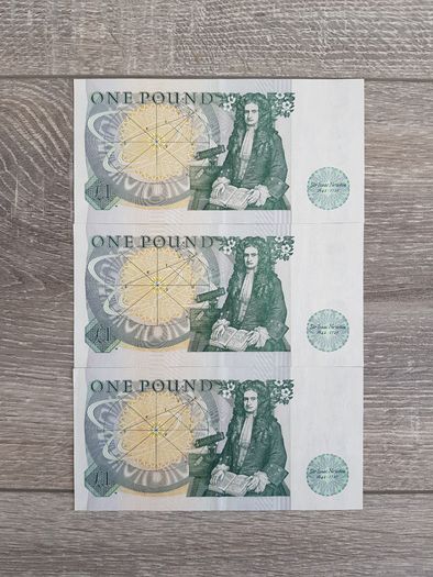 English Pound Notes