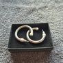 Simple Silver tone earrings Image 4