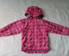 Girl's jacket with warm fleece lining, size: 5-6