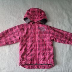 Girl's jacket with warm fleece lining, size: 5-6