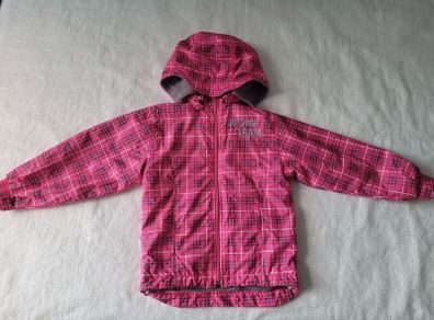 Girl's jacket with warm fleece lining, size: 5-6