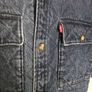 Oversized Denim Jacket Shirt Levi's Insulated Like New Image 2
