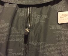 Nike Air Max Digital Camo Hooded rain Jacket Black