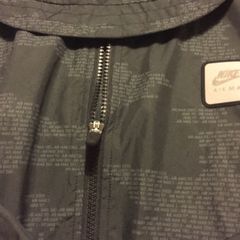 Nike Air Max Digital Camo Hooded rain Jacket Black