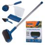 New Paint Roller Brush Extendable Pole Non Drip Ceilings Wall Paint Tank #1467 Image 9