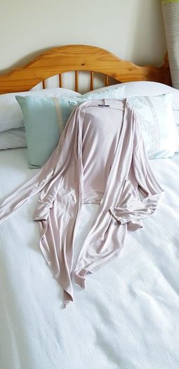 Charli Pale Pink Cardigan - Size 14