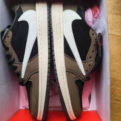Travis Scott x Air Jordan 1 Low Dark Mocha (UK 10 / EU 45) - Like New, Boxed