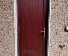 PVC Back Door