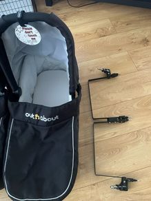 Outnabout carrycot x 2
