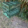 Vintage French Decorative Wire and Wood Bird Cage Image 3