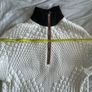 Maje Cream Quilted Textured Mini Dress UK 10 Image 7
