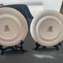 Pair of 9 inch fruit basket plates by masons Image 9