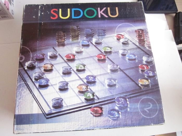 Sudoku Glass Tabletop Game Unused