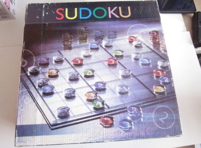 Sudoku Glass Tabletop Game Unused