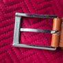 Michaelis brown leather belt Image 4