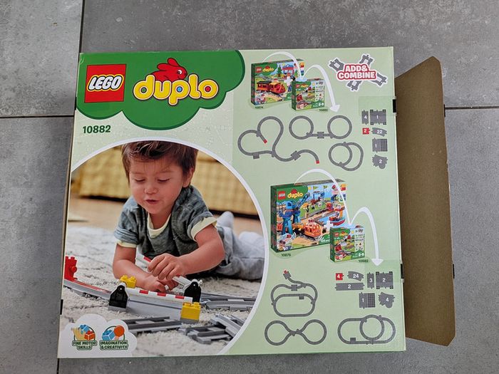 Lego Duplo Town Train Tracks Expansion Set