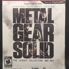 Metal gear solid The legacy collection + Artbook ps3 game New