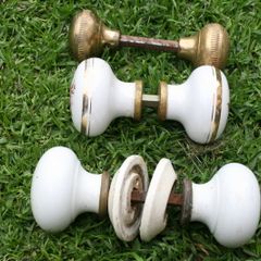 vintage door handles 25 each