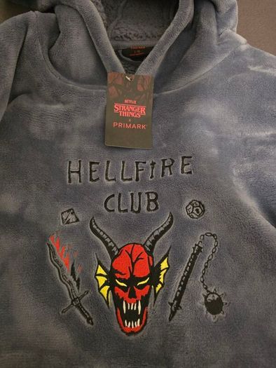 large extra large penneys primark blue grey house hoodie