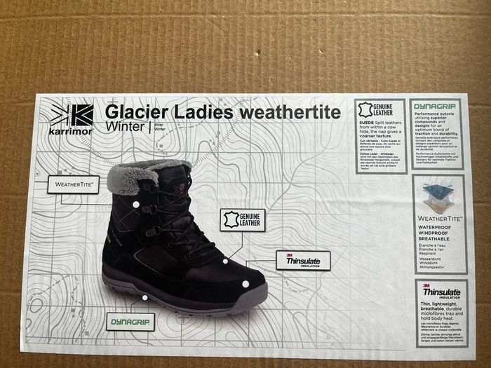Karrimor Weathertite waterproof ankle mountain boots