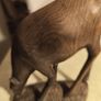 African Carved Deer (handmade) Image 6