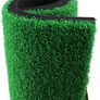 Golf Hitting Mats Indoor/Outdoor SBR Golf Mats with Rubber Tee Holder for Driving Range Practice, Backyard Use - Green, 12 X 12 Inch & 12"X24" Image 5