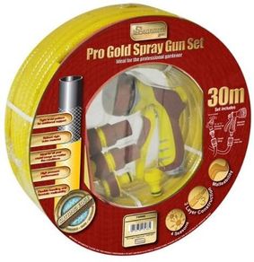 Garden Hose and Spray Gun Set Kingfisher 30