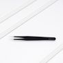 Straight eyelash tweezers, black ESD-12 Image 2