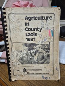 Vintage 1981 Agriculture in County Laois Annual Report Farming