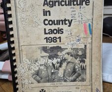 Vintage 1981 Agriculture in County Laois Annual Report Farming
