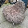 Wicker garden seat for sale Image 3