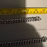 silver  colour bracelet and necklace Image 2