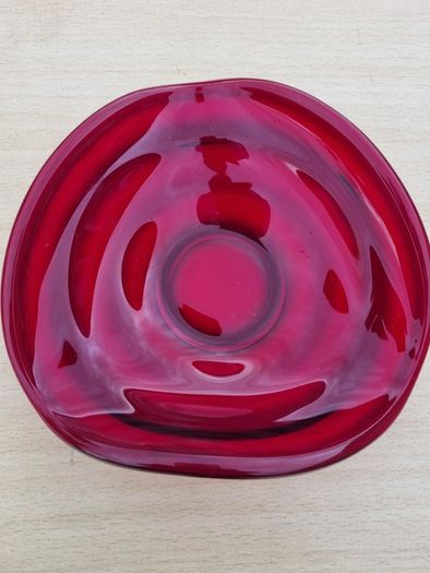 Vintage Italian Murano art glass platter