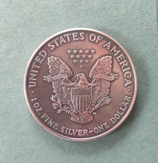 10x 1oz Silver American Eagle Coin