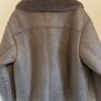 Brown shearling jacket Image 3