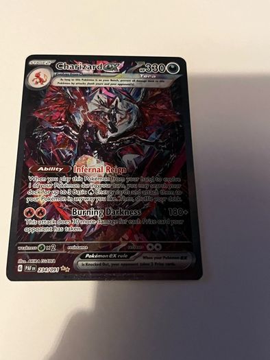 Pokemon Paldean Fates Charizard