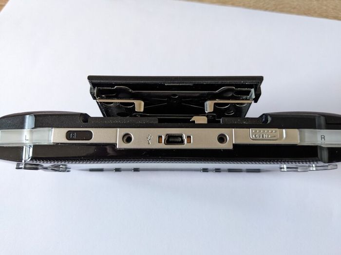 PSP original console with charger and battery
