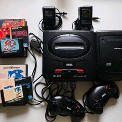 Sega Mega CD 2 with Mega Drive 2 Complete Bundle