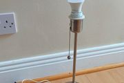 IKEA Arstid table lamp   chrome finish  height 40cm