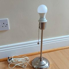 IKEA Arstid table lamp   chrome finish  height 40cm