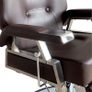 360 Tilt Hydraulic Hairdressing Chair for Professional Salon - Black and Brown 96 x 94 x 84 cm Image 10