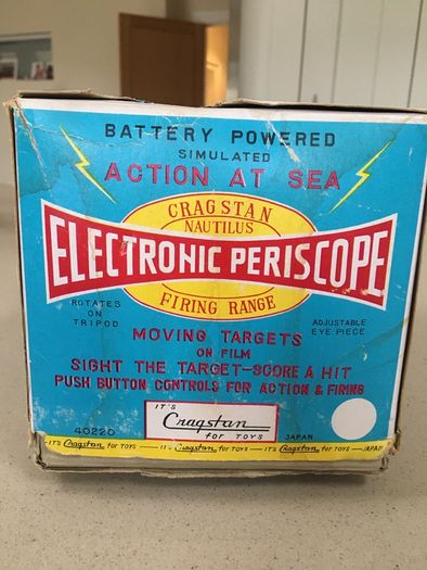 Cragstan Tin Electronic periscope Made in Japan in the 60's