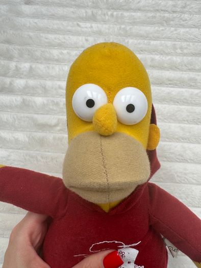 The Simpsons Homer Visit Springfield Plush Matt Groening 2006 approx. 33 cm. Used Please see photos