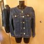 Women's Jacket NWT GALLERY Denim Size 20 Image 3