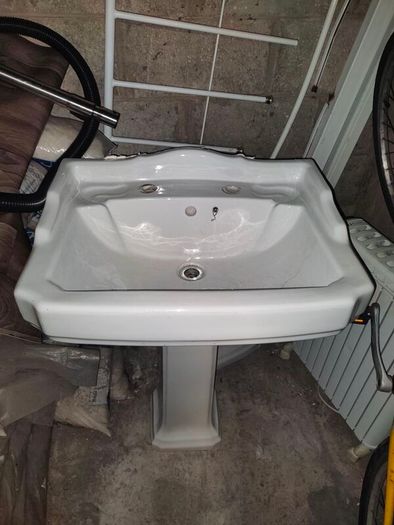 Sink and toilet set