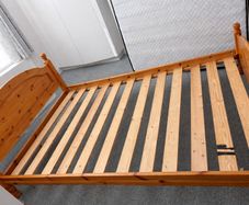 Double Bed Frame and Mattress
