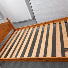 Double Bed Frame and Mattress