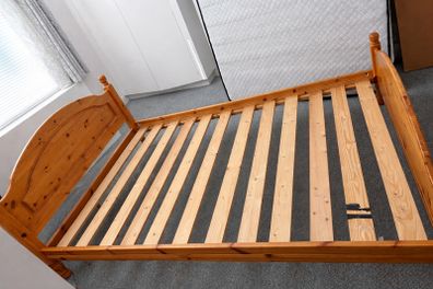 Double Bed Frame and Mattress