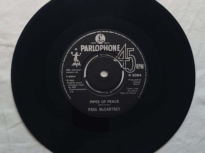 Paul McCartney - Pipes Of Peace - 7" Vinyl